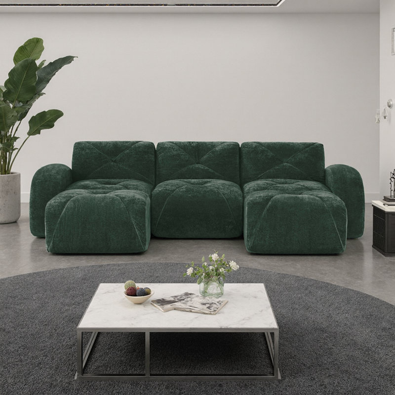 Canapé Luxury Luxury, 2, Vert