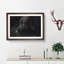 Black Labrador Retriever Painting - Single Picture Frame Print on MDF-56632867-56632871