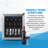 Newair Freestanding Wine Cooler, Stainless Steel