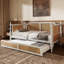 Lit de jour en rotin avec couchette-1350320140-1350320141