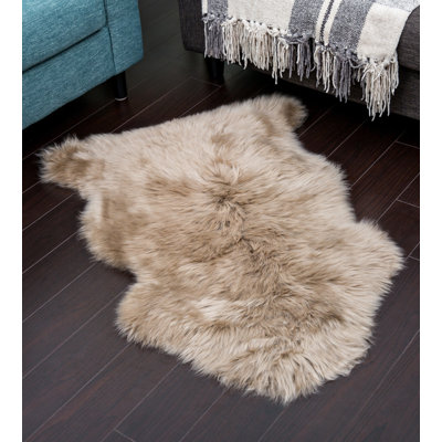 Tapis taupe intérieur / extérieur New Zealand