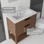 Meuble-lavabo sur pied 36 po avec lavabo à fermeture en douceur pour petites salles de bain 36 po-133397043-133397044