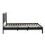 Lit plateforme en bois massif avec tête de lit Led-364890650-364890653