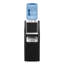 Machine à glaçons et à eau 3-en-1 Frigidaire - Distributeur d'eau froide et chaude pour bouteille de 5 gallons - Machine à glaçons intégrée - Distributeur d'eau froide avec machine à glaçons - Conception compacte en noir