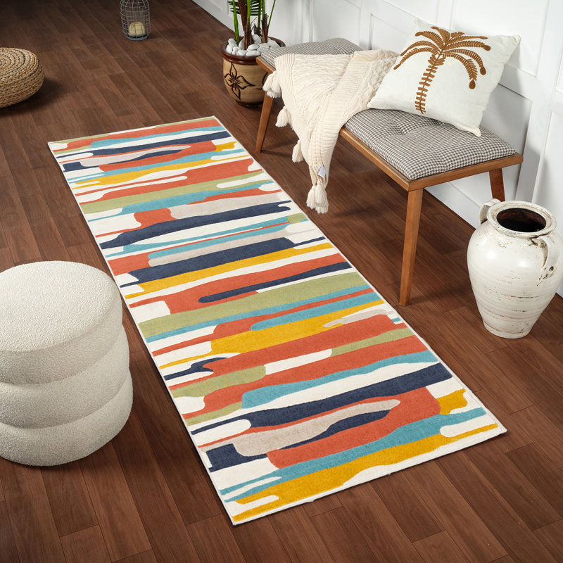 Casanova Abstract Area Rug, Runner 78 x 220cm