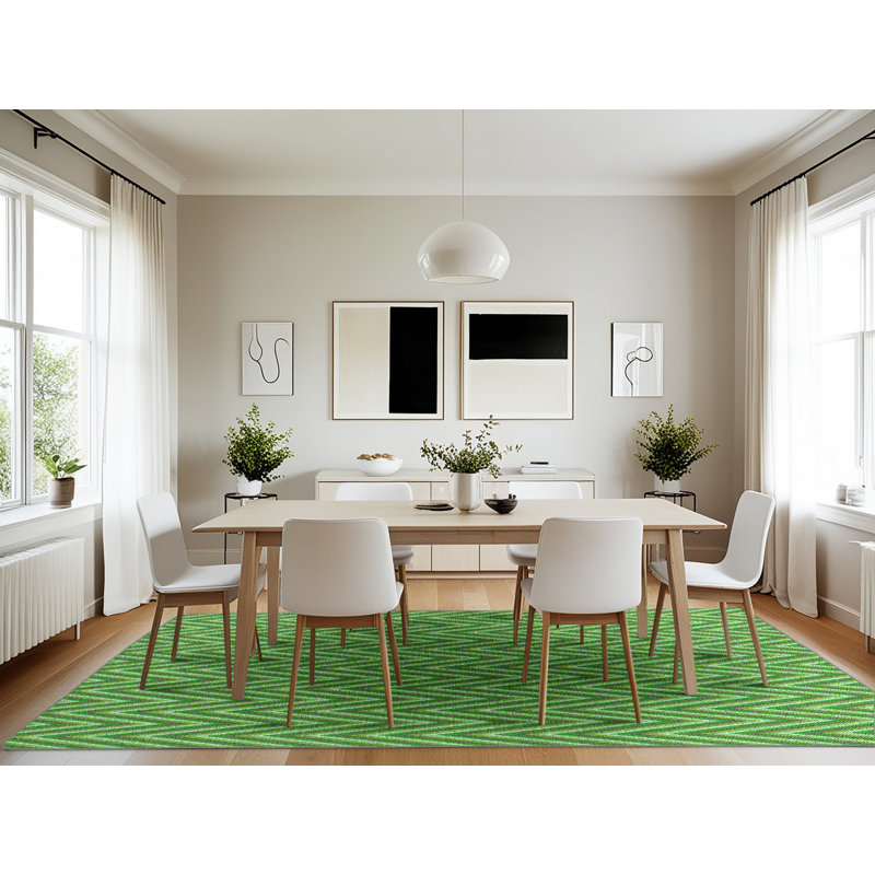 Washable Indoor Rug, Rectangle 7' x 10'