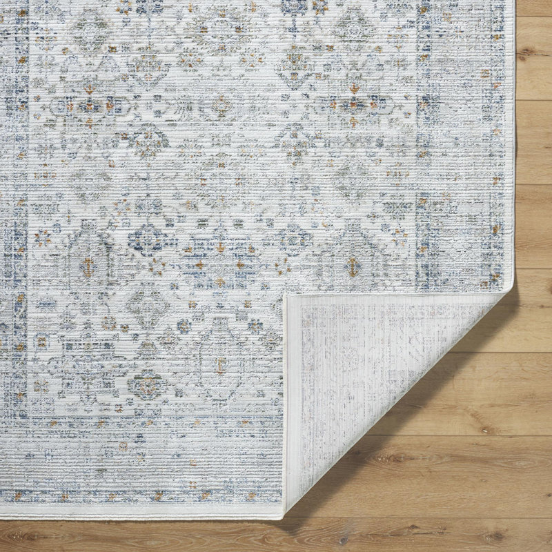 Tapis traditionnel tissé à la machine Boltri EDO2308, Rectangle 5 pi 3 po x 7 pi