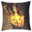 Velvet Oriental Square Pillow Cover & Insert-312547834-327947431
