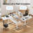71" L-Shaped Height Adjustable Electric Standing Desk With 3 Memory Presets-1971156568-1971156572