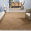 Tapis uni en jute et coton Jilek-970416415