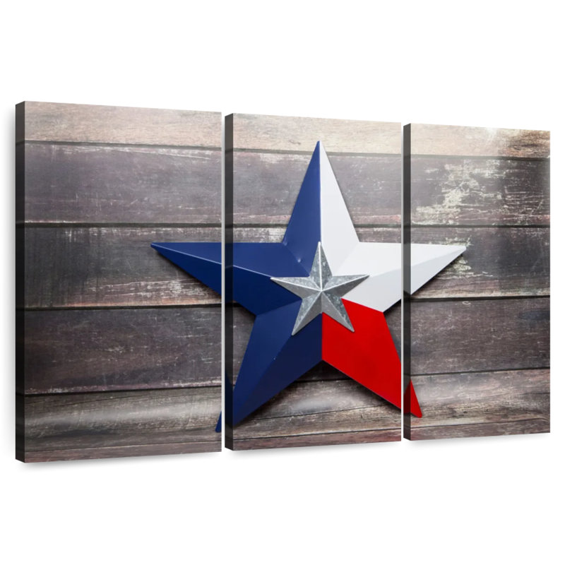 Sebbie Texas Lone Star, 20" H x 33" W