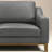 Weddel 75.6" Genuine Leather Square Arm 3-Seater Sofa-886771071