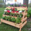 Jardin vertical en bois Therese