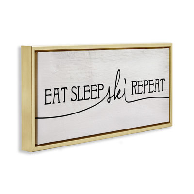 «Eat Sleep Ski Répétition»
