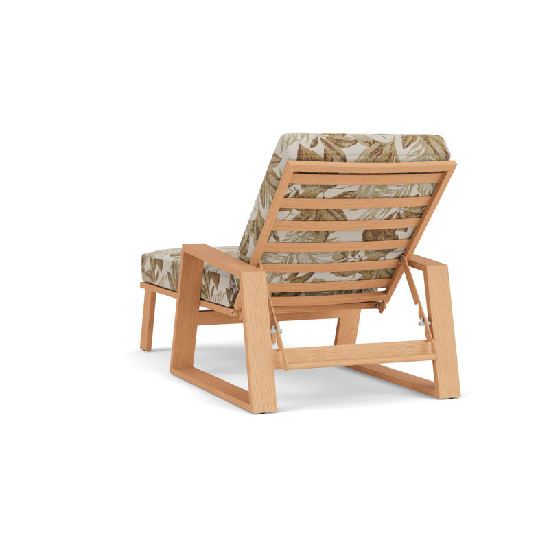 Pursuit Outdoor Chaise Lounge, Botanic Willow