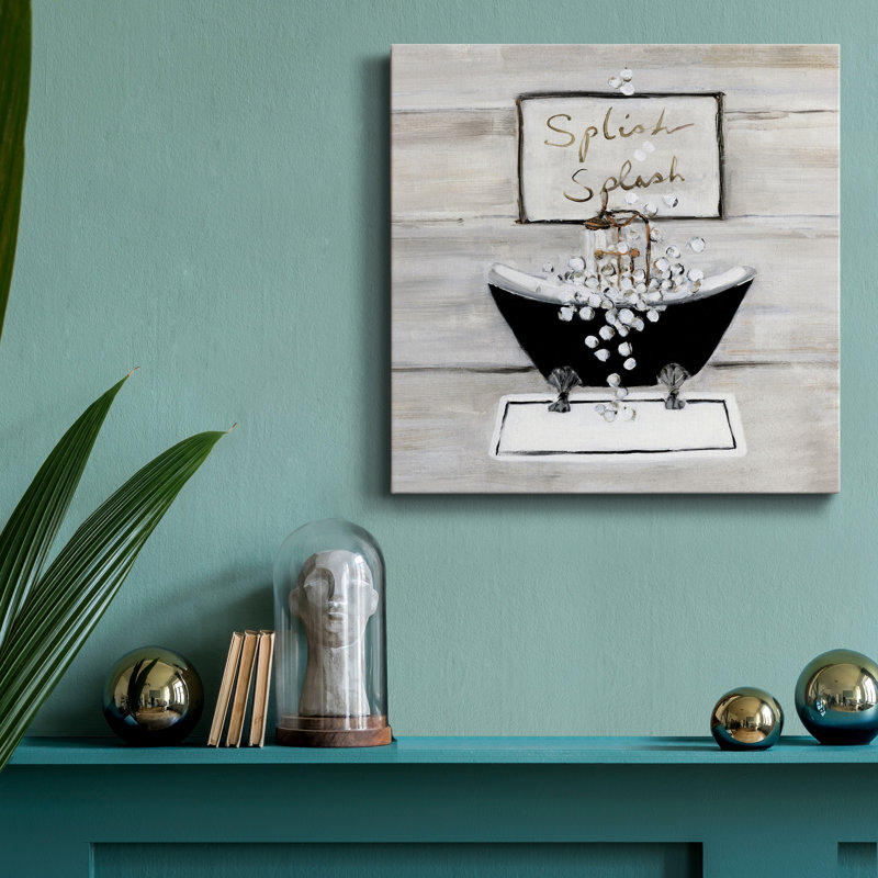 " Splish Splash ", 16" H x 16" W x 1.5" D