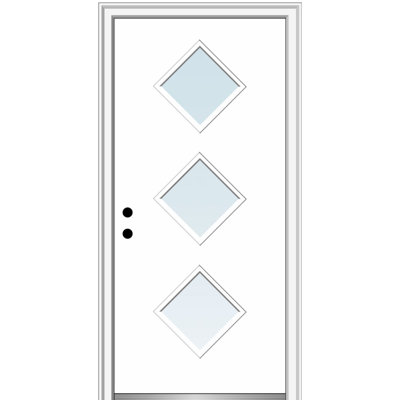 80'' Steel Front Entry Doors