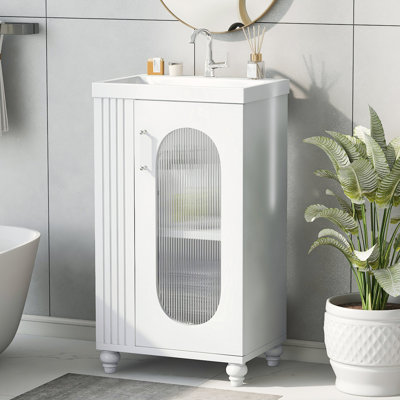 Meuble-lavabo de 20 po avec lavabo