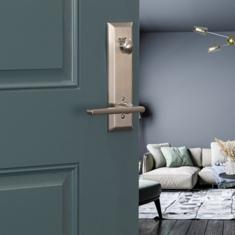 Handle With Lever And Deadbolt, Left