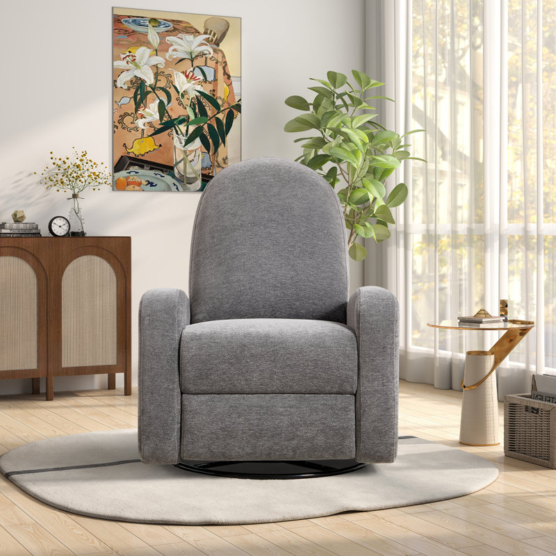 Fauteuil inclinable et pivotant l 32,7 po, Gray