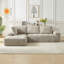 Canapé modulaire surdimensionné en L Chenille-890723728-890723740