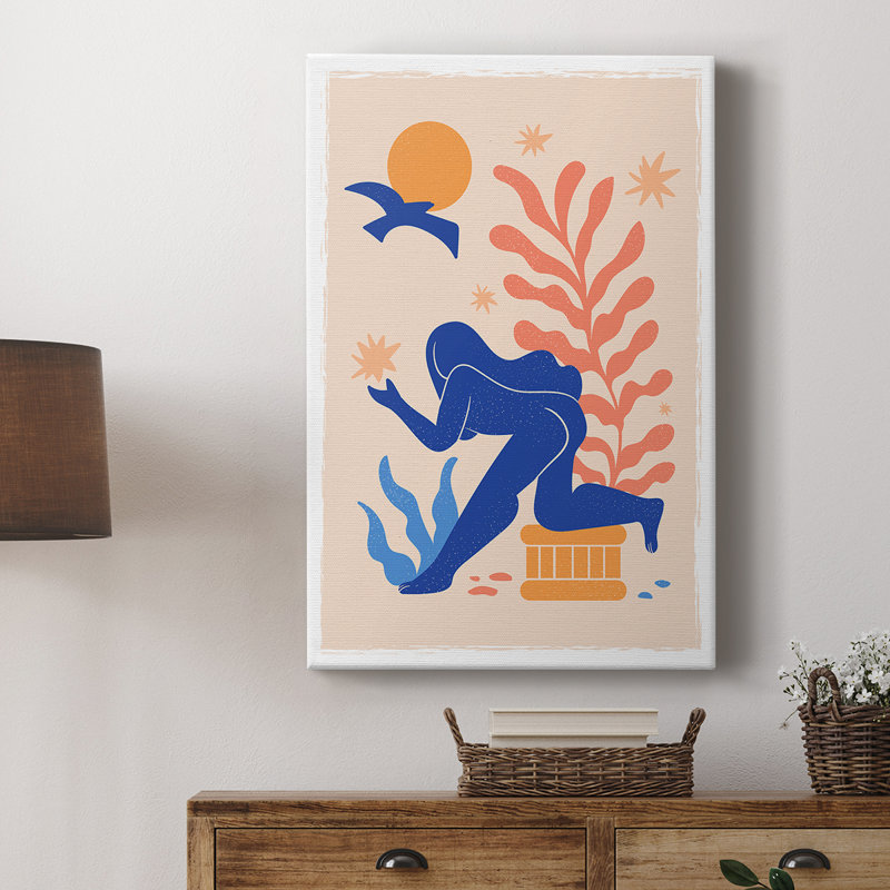 Matisse CDLXI Framed Print -Gallery Wrapped Cavas, 18" H x 12" W