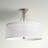 Elmwood Park Three Light Semi-Flush Mount from Generation Lighting -1580875054-1577083157