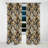 Royal Gold And White Floral Elegant Garden I - Abstract Marble Blackout Curtain - 1 Panels-107533844
