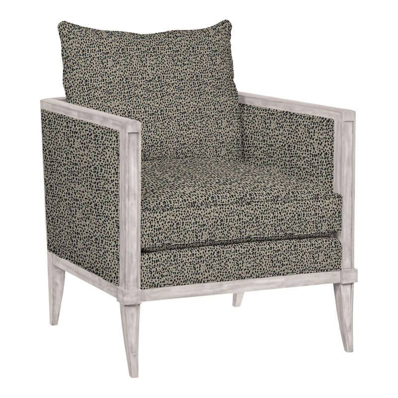 Cameo Armchair, Dove Gray, Navada Snow
