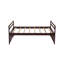 Lit simple avec tête de lit solide et lit gigogne escamotable - trois tiroirs pour une chambre fonctionnelle moderne-2077136465