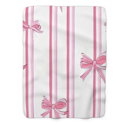 Bow Charm - 1 Piece Premium Blanket
