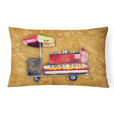 Coussin intérieur/extérieur hot dog