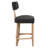 Upholstered 27.7'' Counter Stools With Curved Back And Solid Wood Frame-1523050285