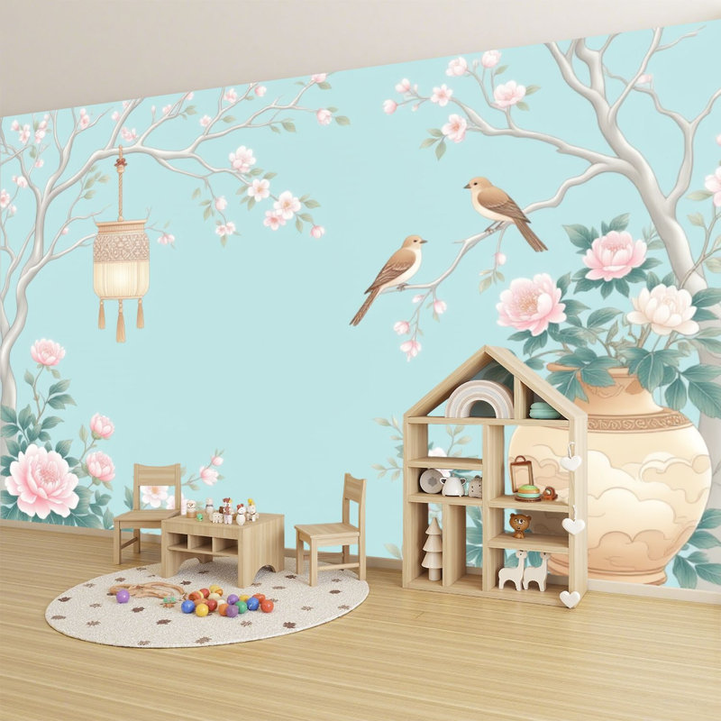 Murale auto-adhésive moderne pour chambre à coucher Peel and Stick L 96 po x l 69 po, 96" L x 69" W