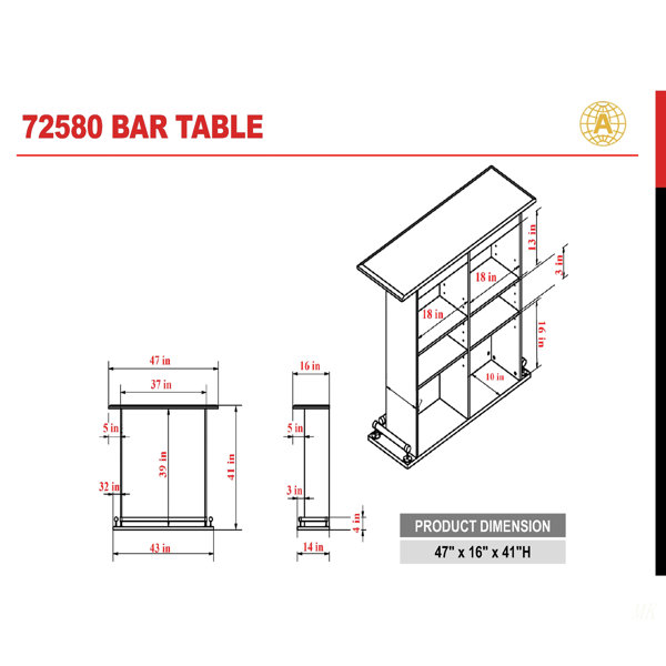 Dimensions du produit