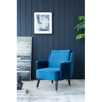 Fup Velvet Armchair