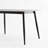 Large Rectangular Table With Strong Metal Base Modern Stone Dining Table For Kitchen 1.4M-2118723485