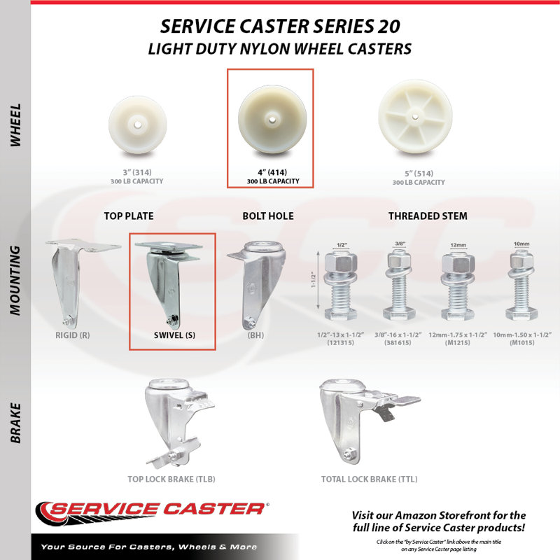 Nylon Caster