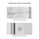 Sorrento Lux Semi Frameless Double Sliding Shower 60'' W x 70'' H Double Added Frameless Shower Door with Clear Glass