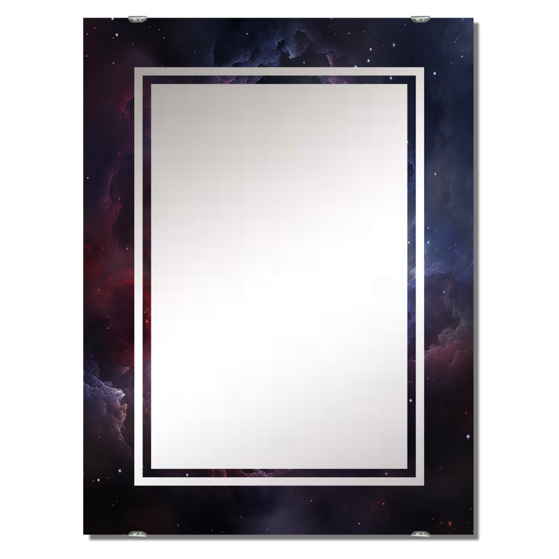Saez - Grand miroir mural Galaxies MIR139178, 40 po x 30 po