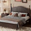  Taille du lit plateforme en bois, lit plateforme de style rétro avec support en lattes de bois, lit-174344392-174344394