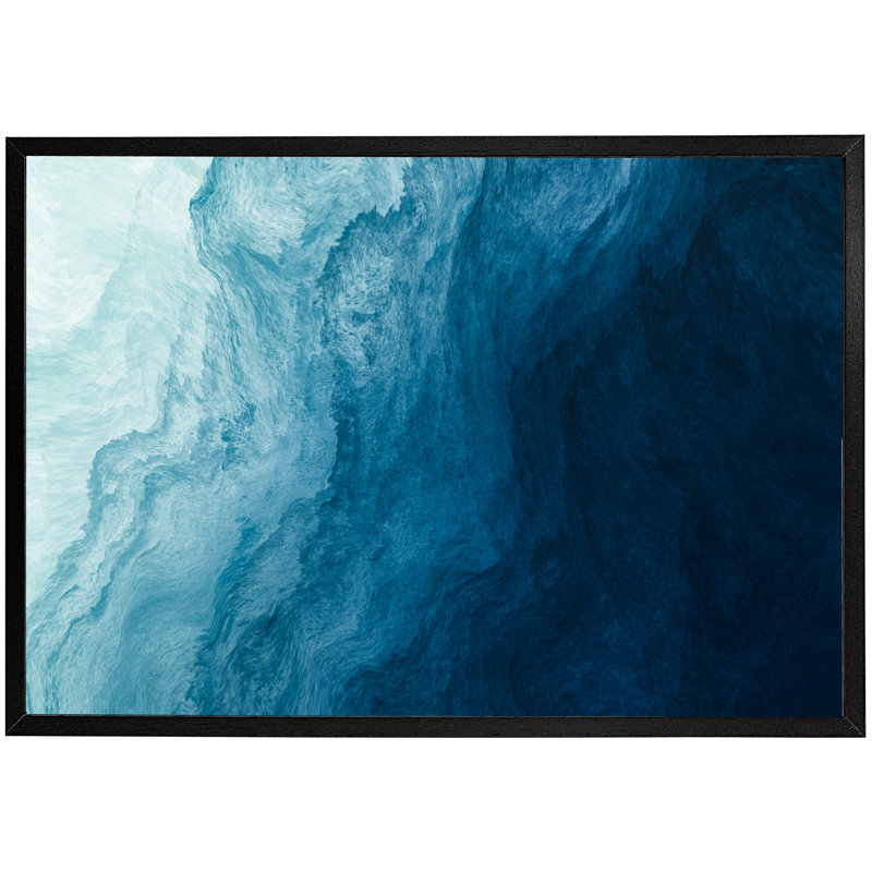 Asvin Single Picture Frame Print, Black Framed, 76cm H x 114cm W x 4cm D