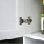 Armoire de rangement autoportante moderne avec comptoir pour four à micro-ondes