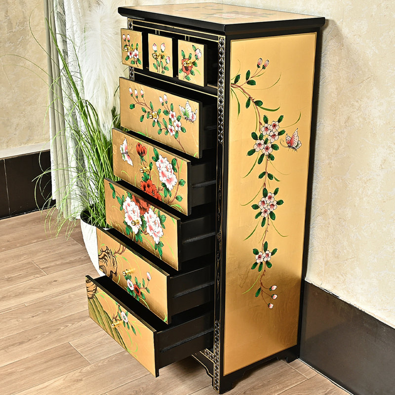 American eight bucket cabinet side cabinet