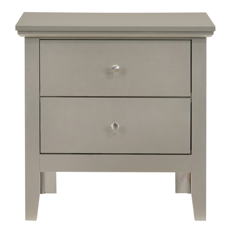 Élégante table de chevet en bois aggloméré pour les chambres sophistiquées