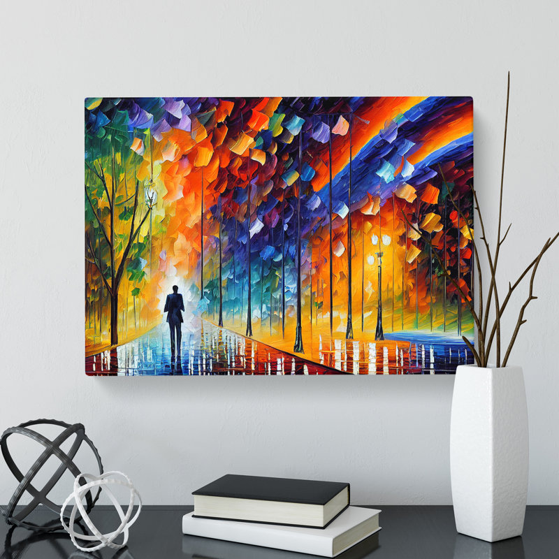 Alone By The Trees - Wrapped Canvas, 35cm H x 50cm W x 3cm D