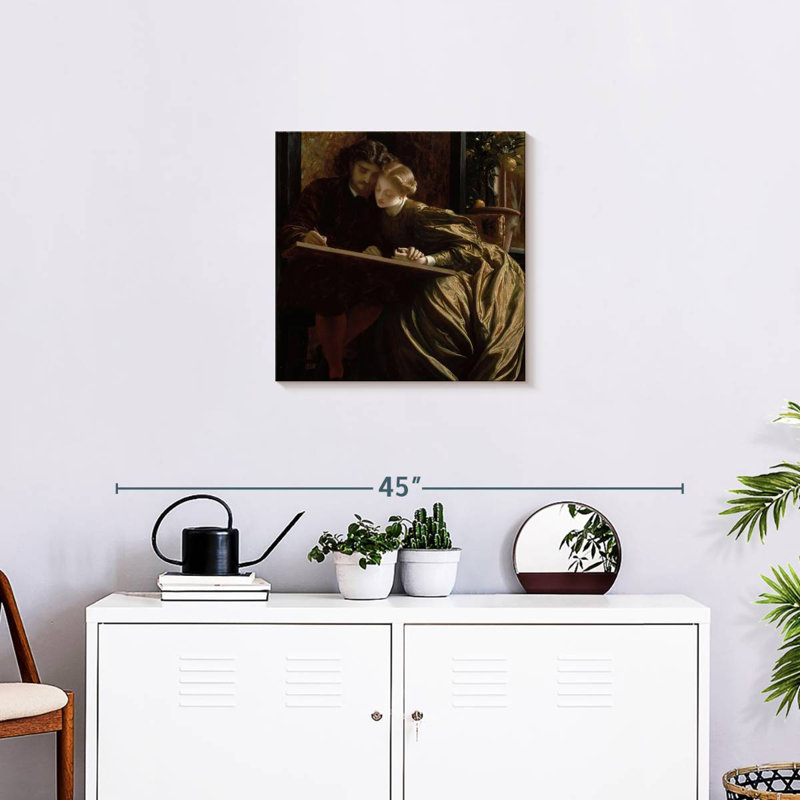 Hardie, la lune de miel du peintre, H 20 po x l 20 po