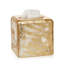 Lydia Gold Tissue Box Cover