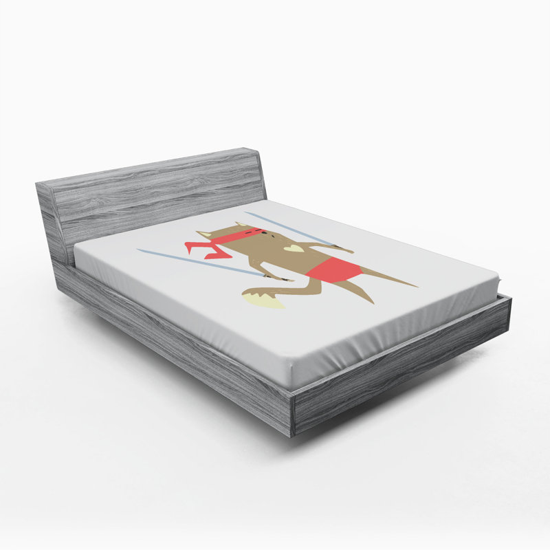 Microfiber Patterned Fitted Sheet, Full Fitted Sheet