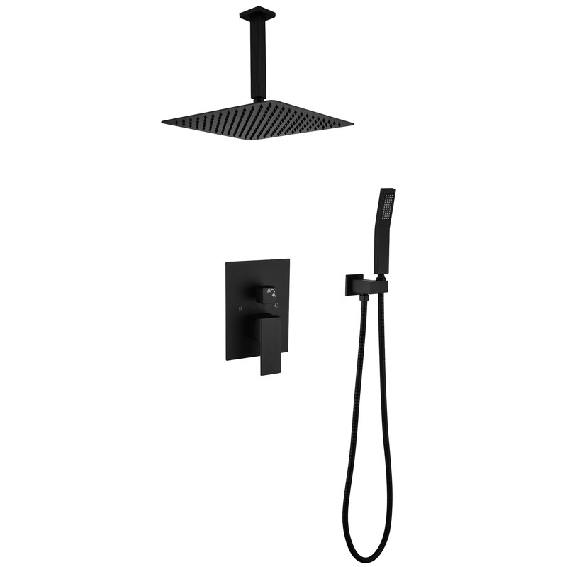 Système de douche complet avec valve brute
